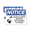 Signmission Safety Culture Sign, 7 in Width, Vinyl Decal, Rectangle OS-2PACK-NS-D-57-L-16860 - alternate 1